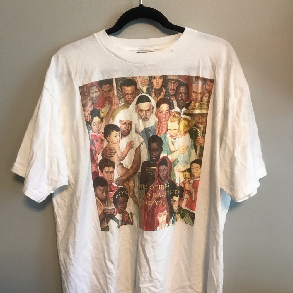 Vintage Norman Rockwell “Golden Rule” T-Shirt